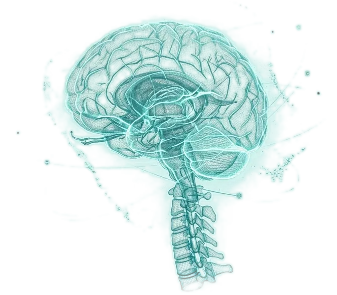 Anatomical visualization of the brain, related to this article's topic